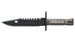 StatTrak™ Bayoneta M9 ★ | Laminado Negro