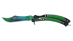 StatTrak™ Couteau papillon (★) | Doppler Gamma (Neuve)