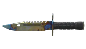 ★ StatTrak™ M9 Bayonet | Case Hardened (Well-Worn)