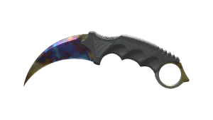 Karambit (★) | Case Hardened (Meget slidt)