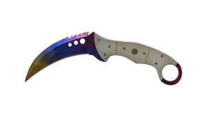 StatTrak™ Talon-kniv (★) | Marble Fade (Lidt slidt)