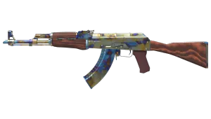 StatTrak™ AK-47 | Stal nawęglana (lekkie zużycie)