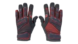 ★ Specialist Gloves | Crimson Kimono (Battle-Scarred)