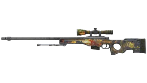 AWP | Smocza wiedza (po ciężkich walkach)