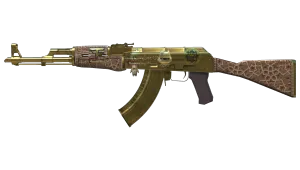Souvenir AK-47 | Gold Arabesque (Field-Tested)