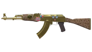 Souvenir AK-47 | Gold Arabesque (Nouă)