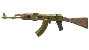 Souvenir AK-47 | Arabesque dorée (Neuve)