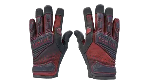 ★ Specialist Gloves | Crimson Kimono (Battle-Scarred)