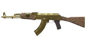 Souvenir АК-47 | Золота арабеска (щойно з фабрики)