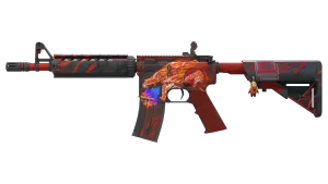 StatTrak™ M4A4 | Schrei (Minimale Gebrauchsspuren)
