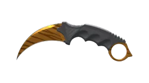 StatTrak™ Karambit (★) | Tigerzahn (Minimale Gebrauchsspuren)