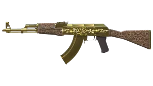 AK-47 | Guld Arabesque (Afprøvet i marken)