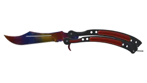 StatTrak™ Butterflymesser (★) | Marmorfärbung