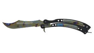 Butterfly-kniv (★) | Case Hardened