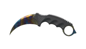 ★ StatTrak™ Karambit | Case Hardened (Battle-Scarred)