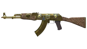 Souvenir AK-47 | Gold Arabesque (Välanvänd)