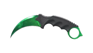 ★ StatTrak™ Karambit | Gamma Doppler Emerald (Factory New)