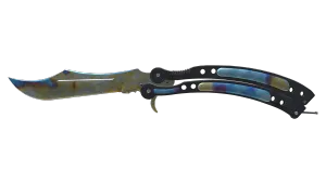 ★ StatTrak™ Butterfly Knife | Case Hardened (Minimal Wear)