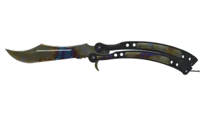 StatTrak™ Butterfly-kniv (★) | Case Hardened (Kampvansiret)