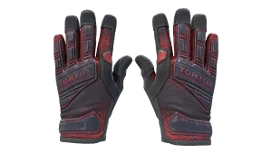 ★ Specialist Gloves | Crimson Kimono (Battle-Scarred)