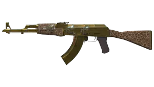 AK-47 | Gold Arabesque (Battle-Scarred)