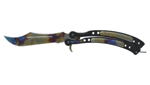 Cuțit fluture (★) | Case Hardened (Uzură minimă)