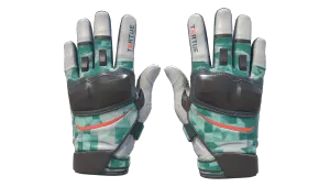 Motorcykelhandsker (★) | Spearmint (Lidt slidt)