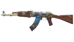 StatTrak™ AK-47 | Case Hardened (Lidt slidt)