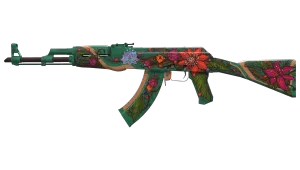 AK-47 | Yabani Lotus (Fabrikadan Yeni Çıkmış)