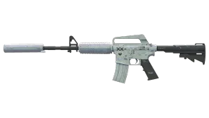 M4A1-S | Printstream (Battle-Scarred)