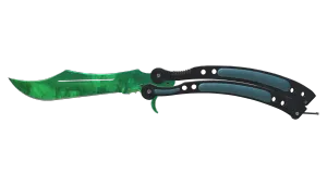 StatTrak™ Couteau papillon (★) | Doppler Gamma (Neuve)