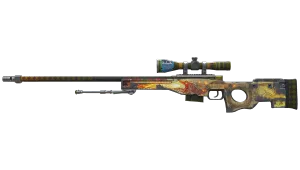 AWP | Tradición del dragón (Bastante desgastado)