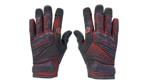 ★ Specialist Gloves | Crimson Kimono (Battle-Scarred)