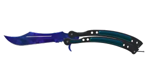 ★ StatTrak™ Butterfly Knife | Doppler Sapphire (Factory New)