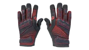 ★ Specialist Gloves | Crimson Kimono (Battle-Scarred)
