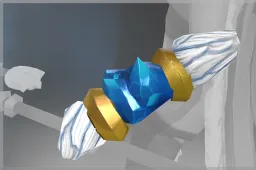 Inscribed Bracers of the Blueheart Sovereign