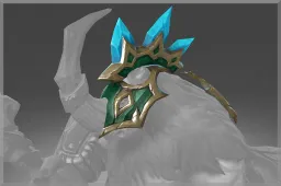 Inscribed Helm of the Azurite Warden