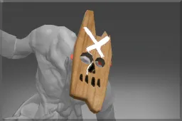 Inscribed Wooden Fetish Mask