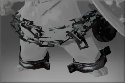 Corrupted Ball-n-Chains of the Black Death