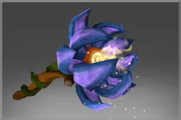 Inscribed Flower Staff of the Peace-Bringer