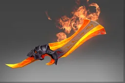 Inscribed Blade of Eternal Fire