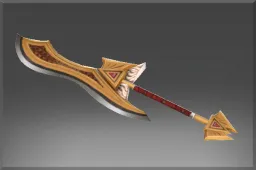 Inscribed Immortals Pride Halberd