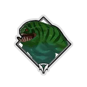 Gold Crownfall Sticker - Leviathan