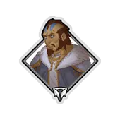 Gold Crownfall Sticker - Idrix