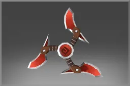 Cursed Shuriken of the Crimson Cut-throat