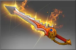 Autographed Rapier of the Burning God