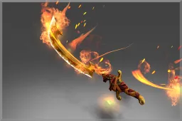 Autographed Blade of the Wandering Flame