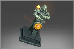 Inscribed Knight Statue