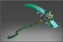 Inscribed Scythe of Twin Deaths