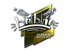 Sticker | balblna (Foil) | Boston 2018